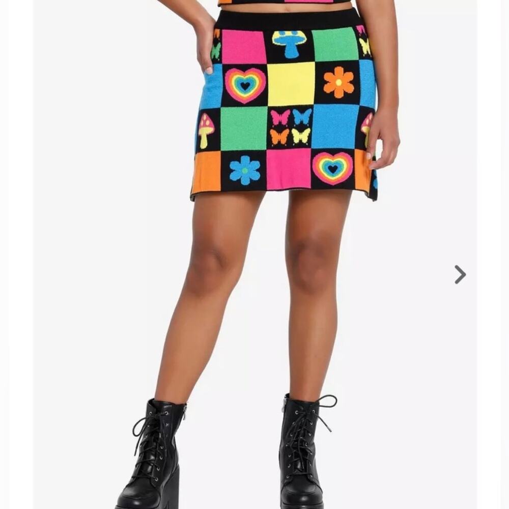 Social Collision sweater skirt